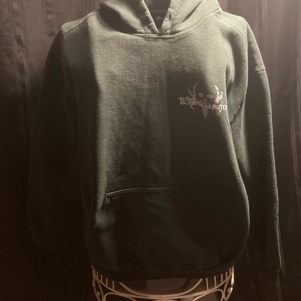 Gildan Green Pullover Hoodie Sweatshirt